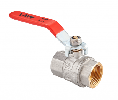 Кран шаровый полнопроходной ду 15  вн-вн, рычаг, PN 40  MVI BV.911.04