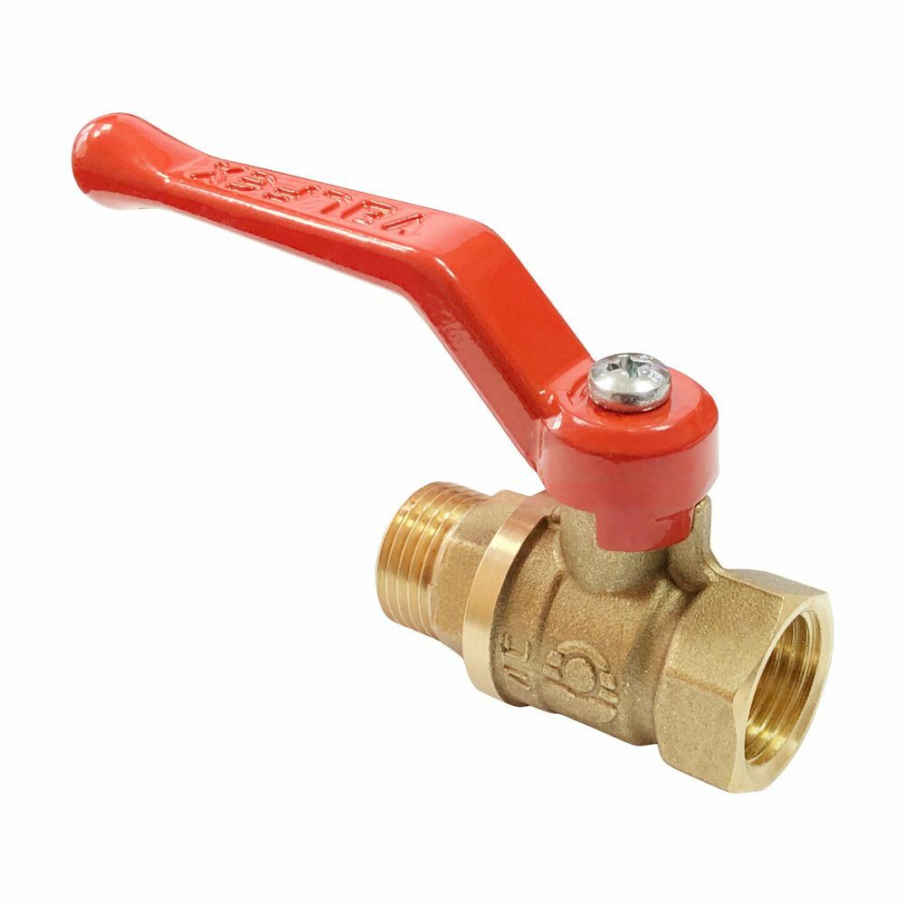 Кран шар. лат. VALFEX  ВР/НР ручка-рычаг,  1/2" (80/20)