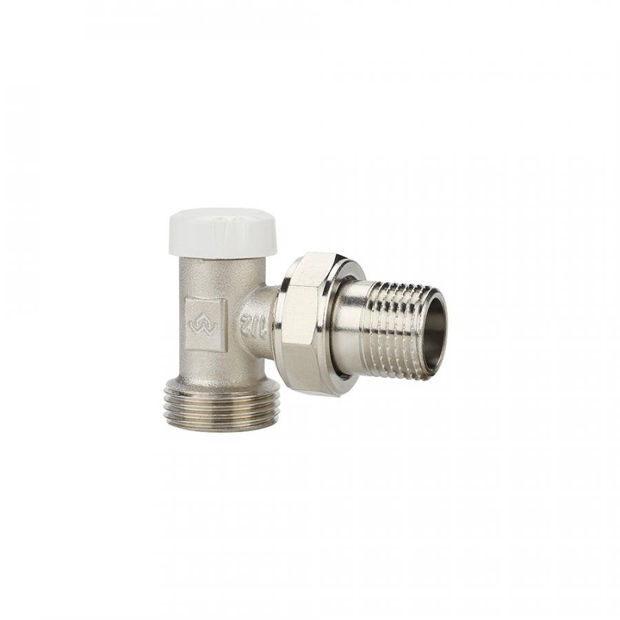 Запорный радиаторный клапан EK, угловой 1/2" x 3/4"EK VMRV03-N00415