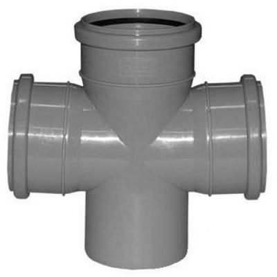 Крестовина  ПП 110/110/110х90 канализац. РТП 36473