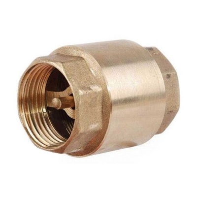 Клапан обратный  лат. шток Ду 15 м/м пружинный