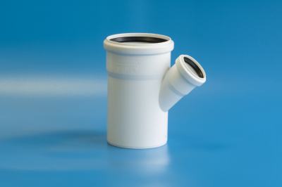 Тройник для бесш. кан-и из ПП Ø 110х50/45˚ РТП 36518